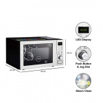 Godrej 19 L Convection Microwave Oven (GMX 519 CP1 PZ, White Rose)