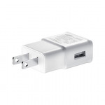 Samsung Charge Adapter with 5 Ft USB Sync Charging Cable - Non-Retail Packaging - White