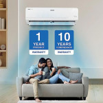 Voltas 1.5 Ton 3 Star, Inverter Split AC(Copper, 4 in 1 Adjustable Cooling, Anti-dust Filter, 2023 Model, 183V Vectra Platina, White)