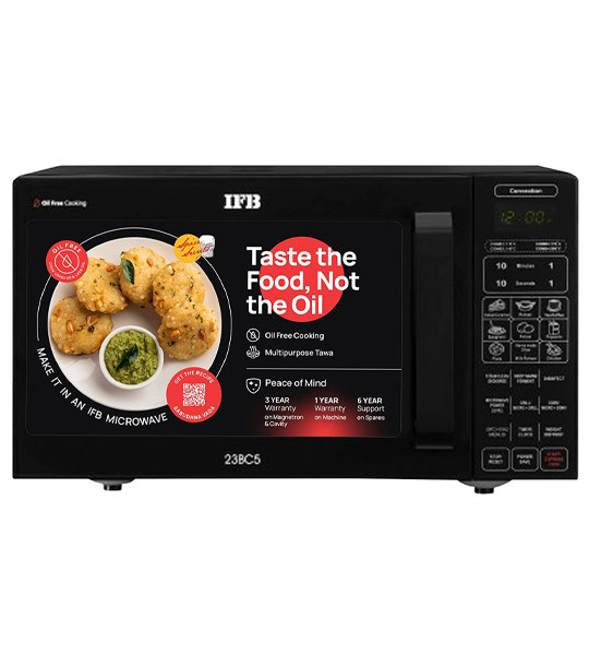 IFB 23 L Convection Microwave Oven (23BC5, Black, With Starter Kit)