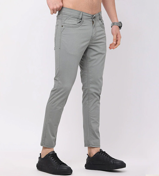 Men Green Jean Skinny Fit Jeans