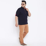 Bigbanana Plus Size Men's Henley T-Shirt