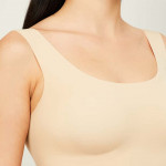 Solid Padded Non-Wired Sports Bra