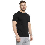 Scott International Men's 100% Cotton Biowash Round Neck T-Shirt