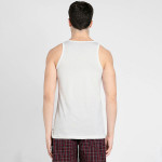 MODERN CLASSIC Men White Pack of 3 Innerwear Vests 8820