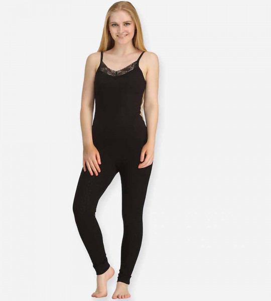 Women Black Thermal Set - TNEW2120BK2170