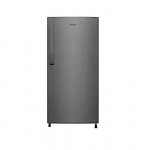 Haier 190 L 4 Star Single Door Refrigerator (HED-204DS-P, Dazzle Steel,2023 Model)