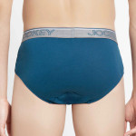 Men Blue Solid Super Combed Cotton Basic Briefs