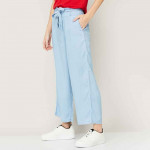 Women Solid Full-Length Culottes