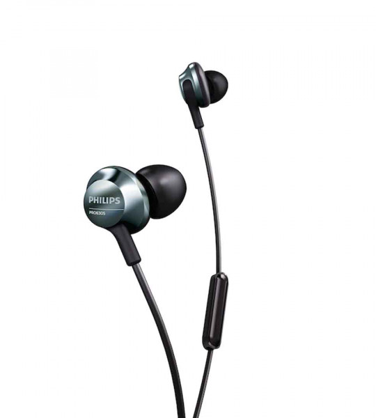 Black Earphones with Mic