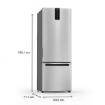 Samsung 325 L 3 Star Frost Free Double Door Refrigerator (IFPRO INV CNV 340 3S, Omega Steel, Convertible, 2022 Model)