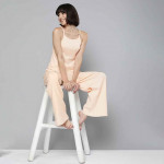 Women Peach-Coloured Night Suit