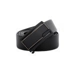 Men Black Solid Belt